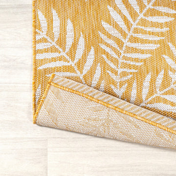 Nevis Palm Frond Indoor/outdoor Area Rug